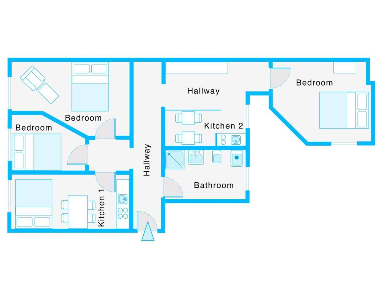 Budget Apartment Am Fernsehturm Berlin Luaran gambar